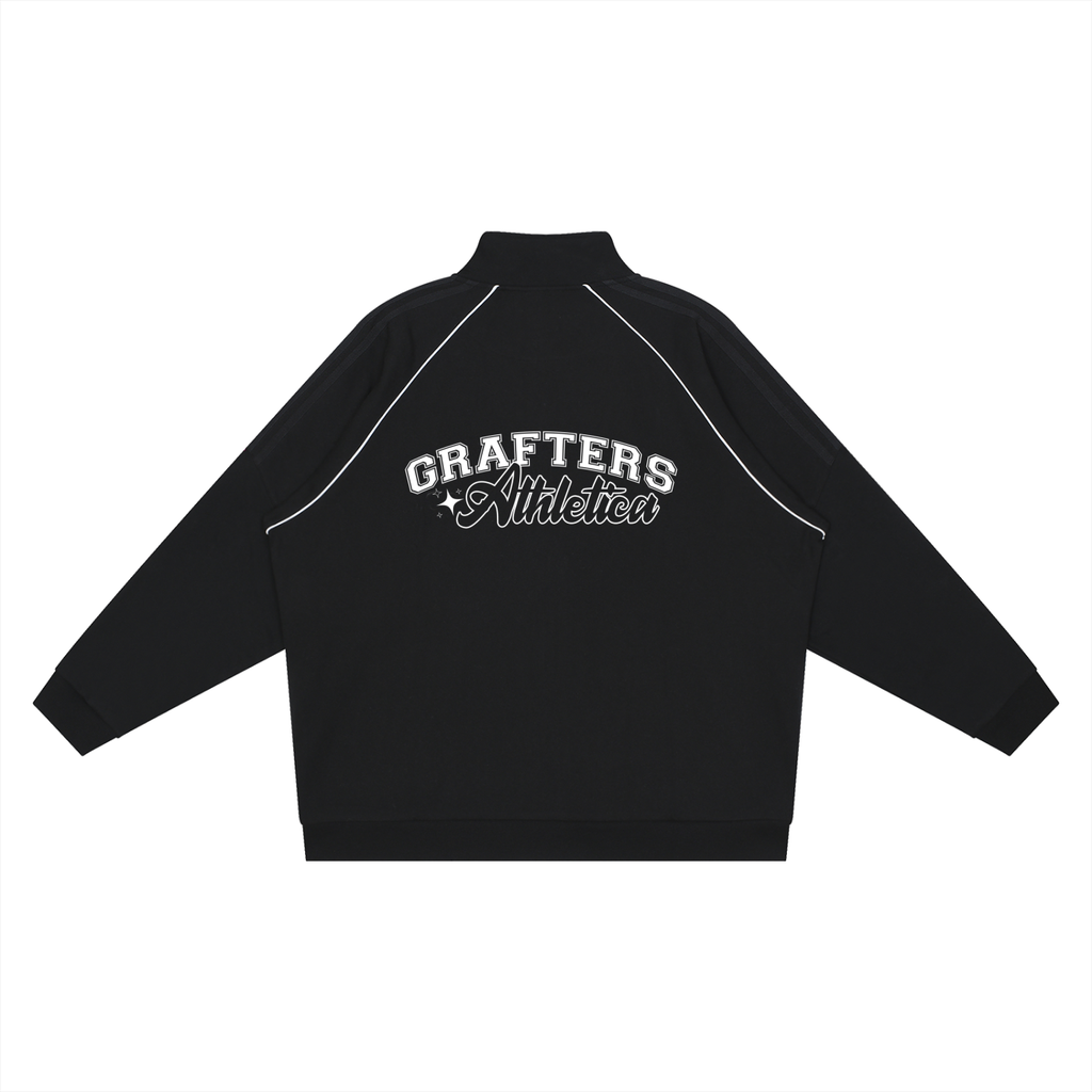 Grafters Athletica Reflection Unisex Striped Jacket