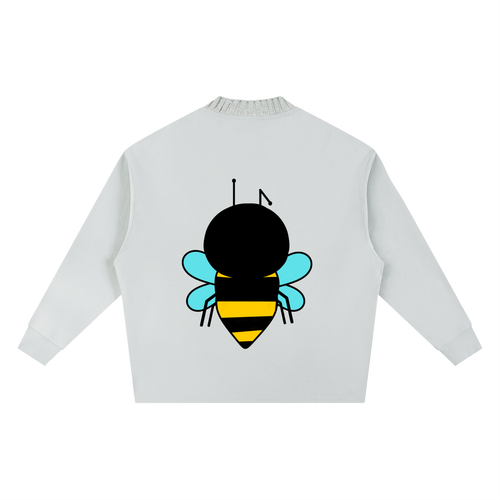 Beezley Mens Knitted Sweatshirt