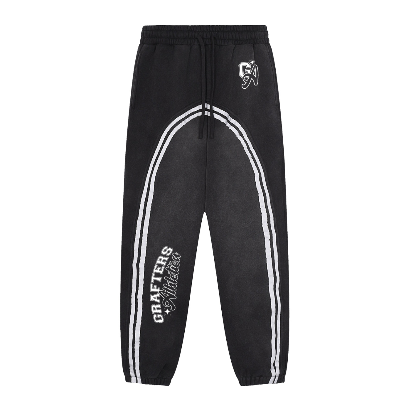 Grafters Athletica Contrast Tape Unisex Fleece Sweatpants