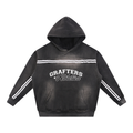 Grafters Athletica Contrast Tape Unisex Fleece Hoodie
