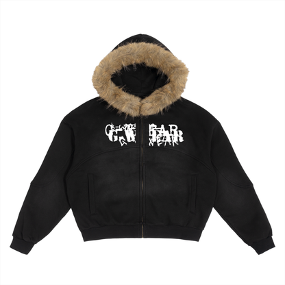 Ransom Detachable Fur Hoodie