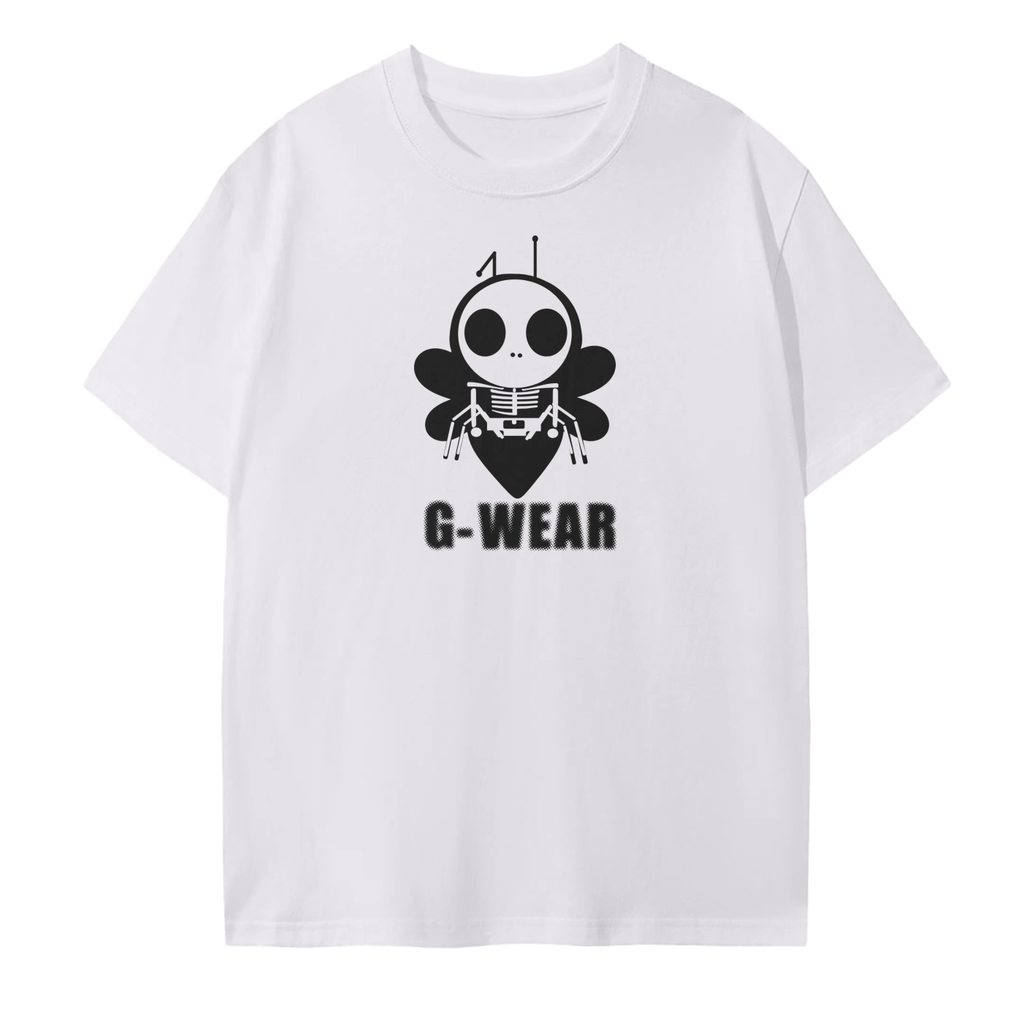 Beezley x G-Wear Beezley X-Ray Unisex Graphic Tee White