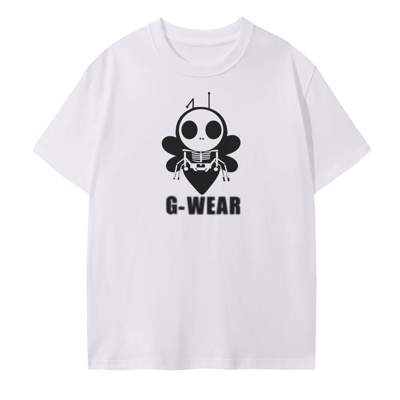 Beezley x G-Wear Beezley X-Ray Unisex Graphic Tee White