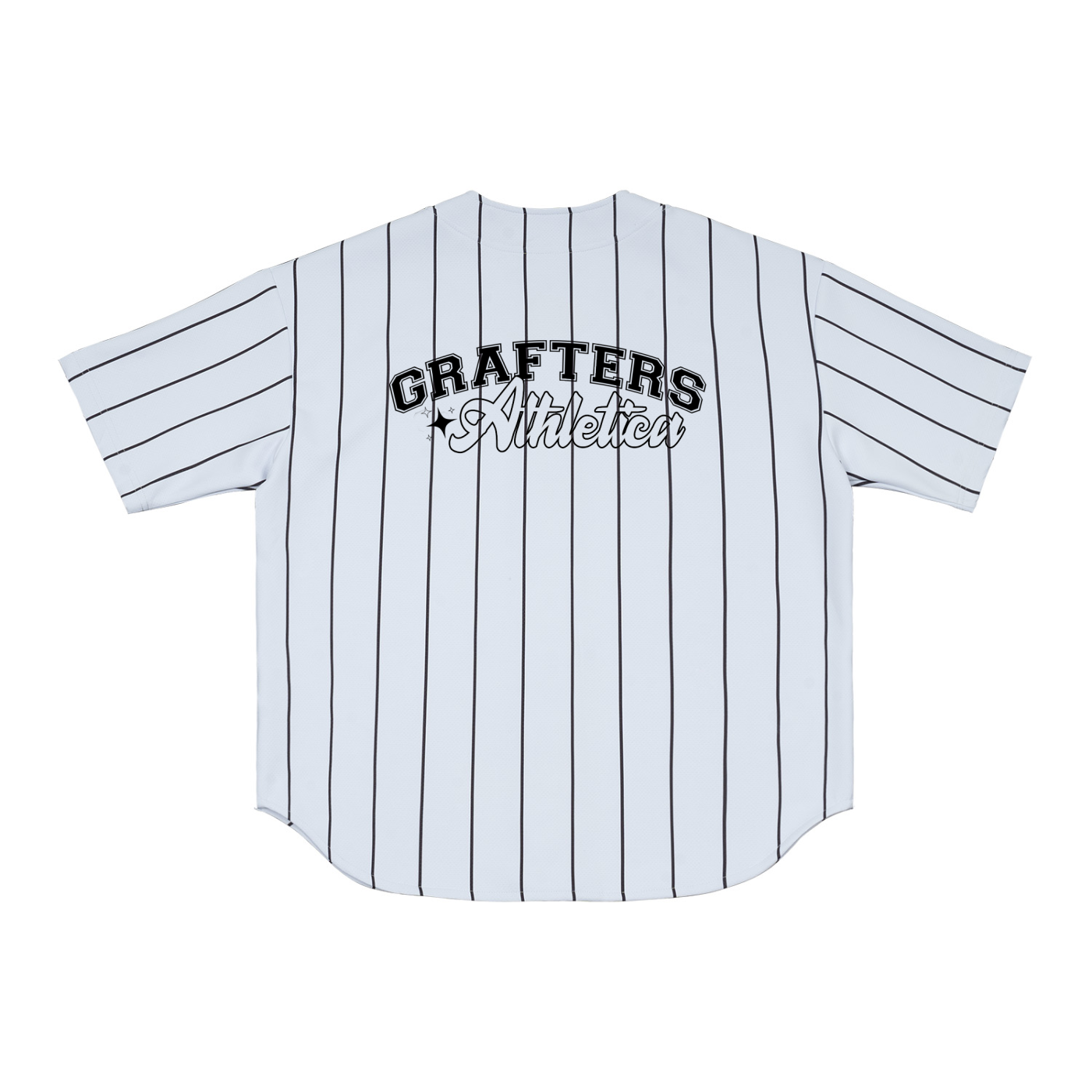 Grafters Athletica Pinstripe Unisex Baseball Jersey