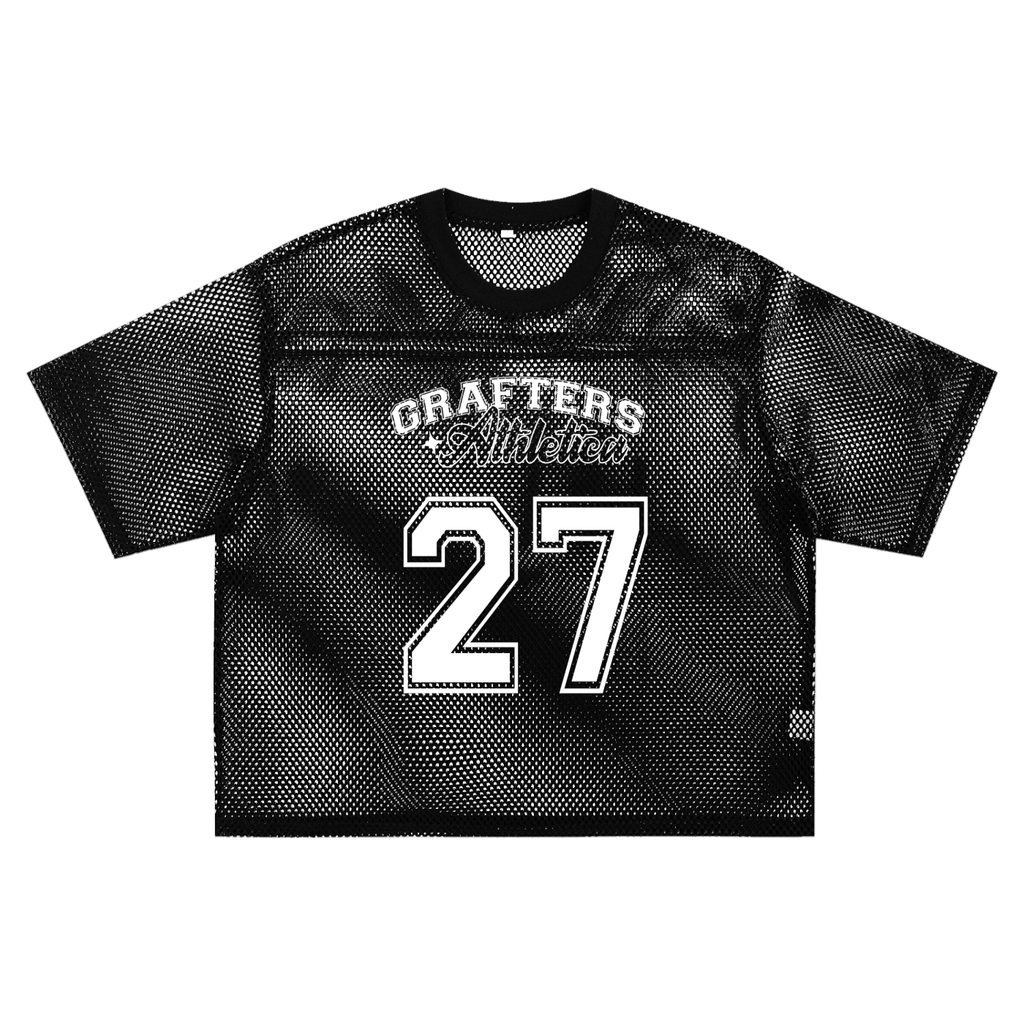 Grafters Athletica Boxy Net T-shirt
