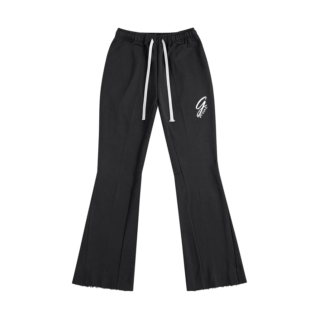 G-Wear Calligraphy Logo Flared Sweatpants