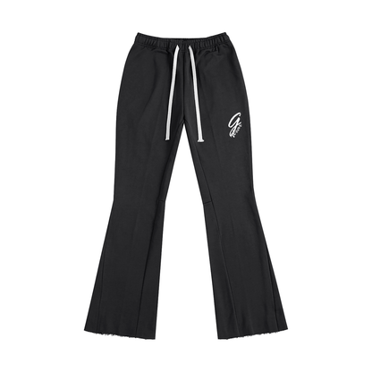 G-Wear Calligraphy Logo Flared Sweatpants