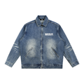 Beezley Unisex Zip Up Denim Jacket