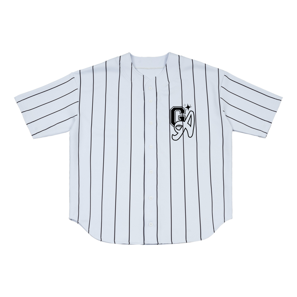 Grafters Athletica Pinstripe Unisex Baseball Jersey