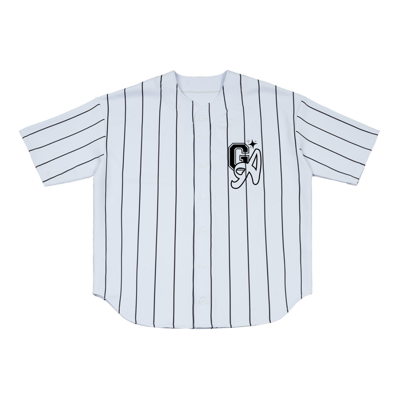 Grafters Athletica Pinstripe Unisex Baseball Jersey