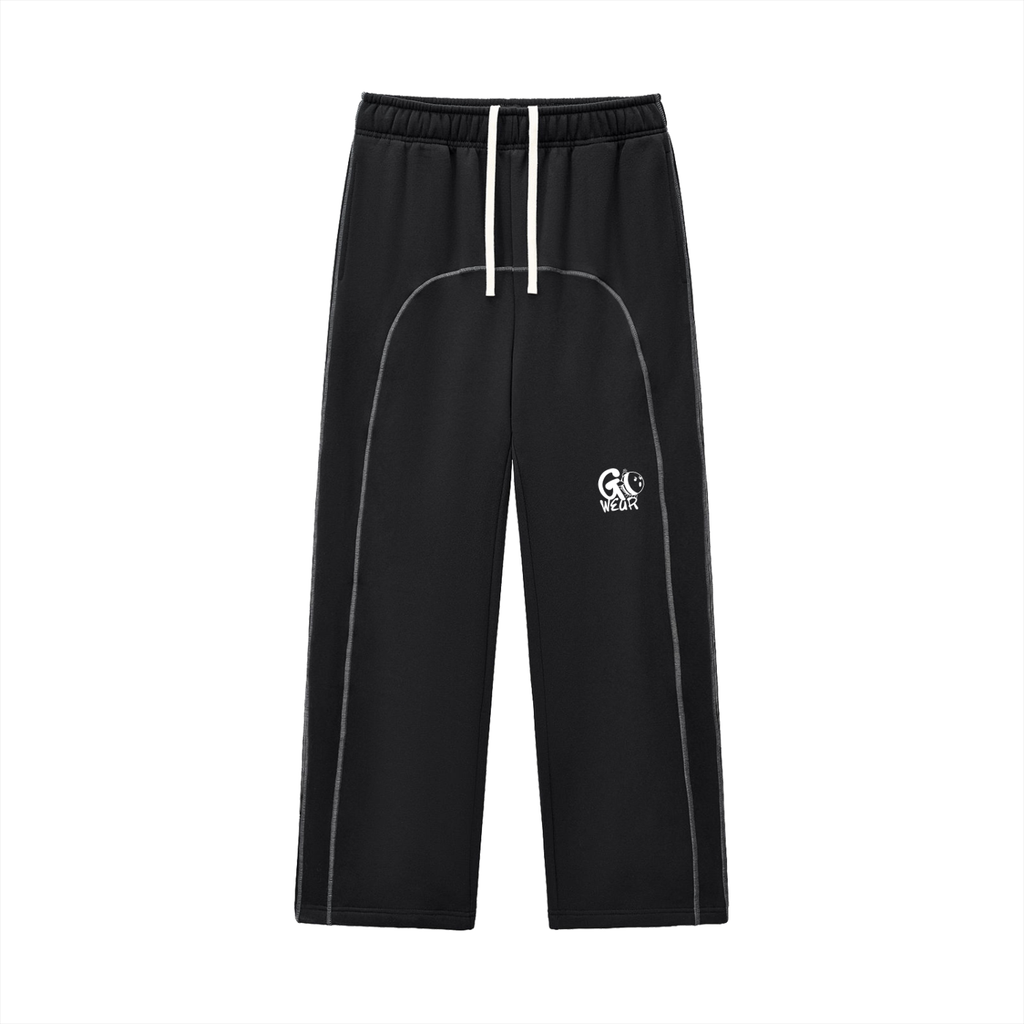 G-Wear Honeypot Unisex Contrast-Stitched Fleece Sweatpants