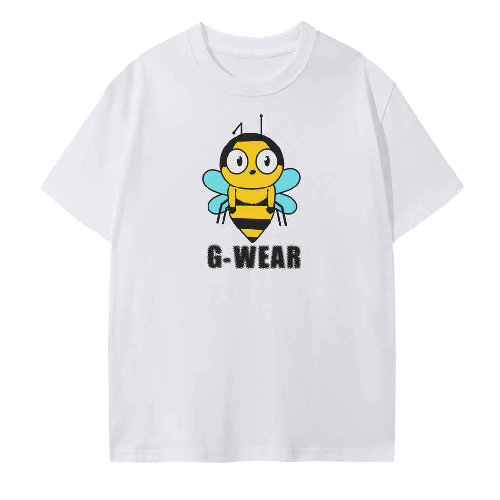 Beezley x G-Wear Beezley Unisex Graphic Tee White